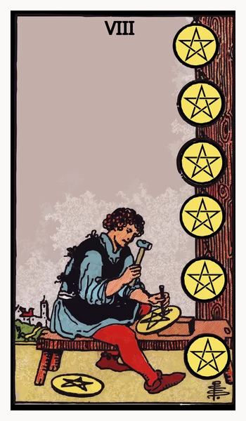 Eight of Pentacles